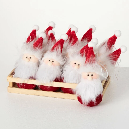 New ✨ Sullivans Santa Crate Ornament - Set Of 12 😉 3 New ✨ Sullivans Santa Crate Ornament - Set Of 12 😉