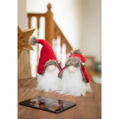Hot Sale 🔔 Sullivans Sitting Gnomes - Set Of 2 - 6"L X 4"W X 10.5"H; 6"L X 4"W X 8"H 😀 -Sullivans Sales unnamed file 4776