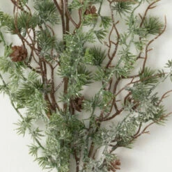 Deals 👍 Sullivans Iced Pinecone Artificial Spray - 12"L X 3.25"W X 30"H 🎁 -Sullivans Sales unnamed file 4812