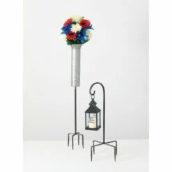 Buy ❤️ Sullivans Silver Stake Lantern Holder ⭐ -Sullivans Sales unnamed file 4855