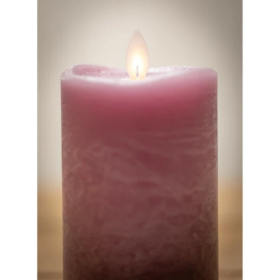 Budget ⭐ Sullivans 5" Pink Artisan LED Pillar Candle ❤️ 4 Budget ⭐ Sullivans 5" Pink Artisan LED Pillar Candle ❤️ - Image 2