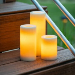 Deals 😍 Sullivans 6" Outdoor Weighted LED Pillar Candle 🔔 -Sullivans Sales unnamed file 4905