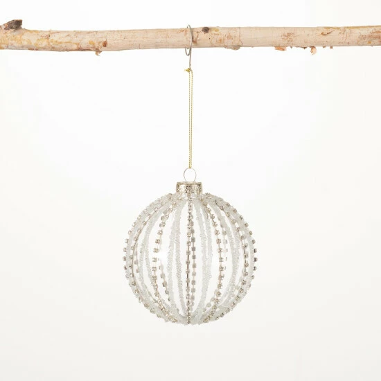 Outlet โค๏ธ Sullivans Beaded Crystal Ball Ornament ๐ 3 Outlet โค๏ธ Sullivans Beaded Crystal Ball Ornament ๐