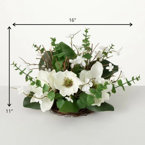 Coupon ✨ Sullivans Artificial Magnolia Half Orb 🌟 5 Coupon ✨ Sullivans Artificial Magnolia Half Orb 🌟 - Image 3