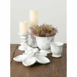 Coupon 🌟 Sullivans Pillar Candle Holder - Set Of 2 - 4.5 X4.5" X7.5"; 4.25" X4.25" X6" ✔️ -Sullivans Sales unnamed file 5032