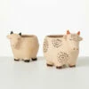 Wholesale 👏 Sullivans Kitschy Cow Ceramic Planter - Set Of 2 💯 -Sullivans Sales unnamed file 5042