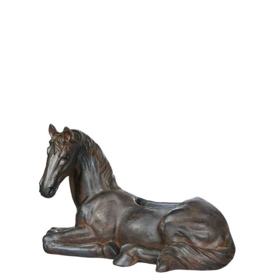 Promo ๐ Sullivans Rustic Bronzed Horse Planter - 24"L X 14"W X 16"H ๐ 3 Promo ๐ Sullivans Rustic Bronzed Horse Planter - 24"L X 14"W X 16"H ๐