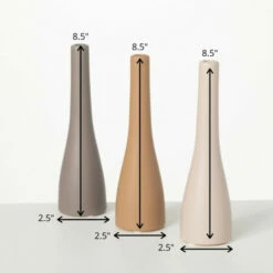 Best Sale 😉 Sullivans Warm Matte Slim Ceramic Vase - Set Of 3 🧨 -Sullivans Sales unnamed file 5121