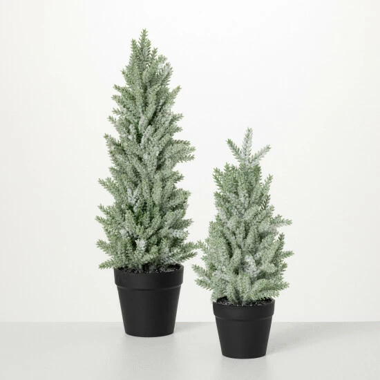 Buy ๐ Sullivans Artificial Snowy Pine Tree In Pots - Set Of 2 - 5"L X 5"W X 16"H; 4.5"L X 4.5"W X 12"H ๐คฉ 3 Buy ๐ Sullivans Artificial Snowy Pine Tree In Pots - Set Of 2 - 5"L X 5"W X 16"H; 4.5"L X 4.5"W X 12"H ๐คฉ