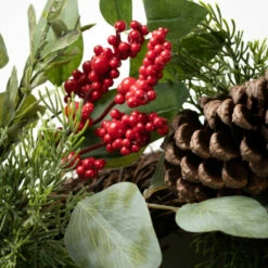 New 🤩 Sullivans 24" Pine & Berry Artificial Wreath 🔔 -Sullivans Sales unnamed file 5163