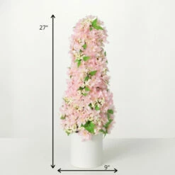 Best Sale ✨ Sullivans Artificial Pink Blossom Cone Tree 🔥 -Sullivans Sales unnamed file 5178