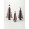 New 😀 Sullivans Plaid Metal & Wood Tree - Set Of 3 - 12.5"x12.5"x26.25"; 11"x11"x21.5"; 8.5"x8.5"x17" 🔔 -Sullivans Sales unnamed file 5185