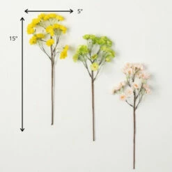 Top 10 💯 Sullivans Artificial Springtime Colored Blossom - Set Of 3 🔔 -Sullivans Sales unnamed file 5225