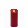 Outlet ⌛ Sullivans 9" Red Smooth LED Pillar Candle 👍 -Sullivans Sales unnamed file 5297