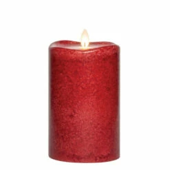 Brand new 👏 Sullivans 6" Red Mottled LED Pillar Candle 🧨
