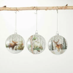 Best deal ⭐ Sullivans Woodland Animal Disc Ornament - Set Of 3 🔔