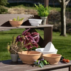 Discount 😀 Sullivans Adobe Dish Garden Ceramic Planter - Set Of 3 🥰 -Sullivans Sales unnamed file 546