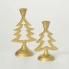 New 🤩 Sullivans Brass Tree Taper Candleholders - Set Of 2 ❤️ -Sullivans Sales unnamed file 5488