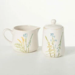 Discount 🎉 Sullivans Herb Imprinted Sugar & Creamer - Set Of 2 🧨