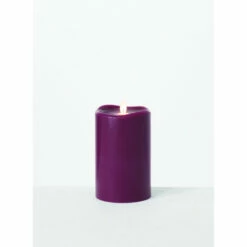 Brand new 🎉 Sullivans 6" Red Wave Top Smooth LED Pillar Candle 🎉