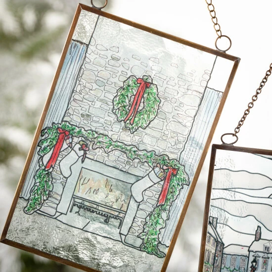 Outlet ๐ Sullivans Holiday Scene Framed Ornaments - Set Of 2 ๐งจ 4 Outlet ๐ Sullivans Holiday Scene Framed Ornaments - Set Of 2 ๐งจ - Image 2