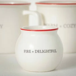 Buy ❤️ Sullivans Holiday Text Matchstick Holder And Mugs - Set Of 3 😉 -Sullivans Sales unnamed file 5571