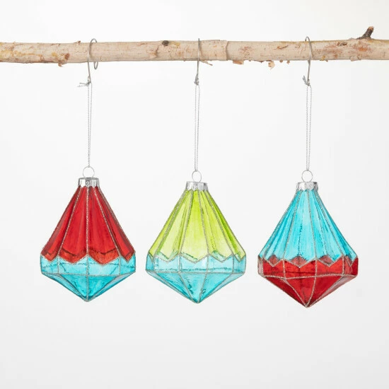 Best reviews of 😍 Sullivans Faceted Colored Ornament - Set Of 3 💯 3 Best reviews of 😍 Sullivans Faceted Colored Ornament - Set Of 3 💯