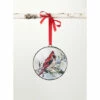 Budget ⭐ Sullivans Cardinal Metal Disc Ornament 💯 -Sullivans Sales unnamed file 5589