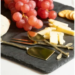 Cheapest ❤️ Sullivans Gold Branch Cheese Server 3-Piece Set ❤️ -Sullivans Sales unnamed file 5593