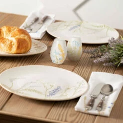 Deals ✨ Sullivans Herb Imprinted Snack Plates - Set Of 4 ❤️ -Sullivans Sales unnamed file 5670