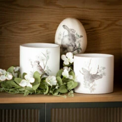 Cheap 👏 Sullivans Spring Print Decorative Ceramic Planters - Set Of 3 🔥 -Sullivans Sales unnamed file 5678