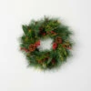 Best Pirce ⭐ Sullivans 16" Artificial Rustic Pine & Berry Mini Wreath ⭐
