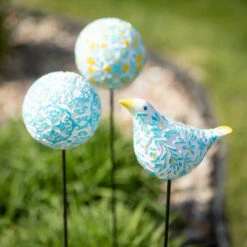 Best Pirce 😍 Sullivans Mediterranean Orb Yard Stakes - Set Of 3 ❤️ -Sullivans Sales unnamed file 5762