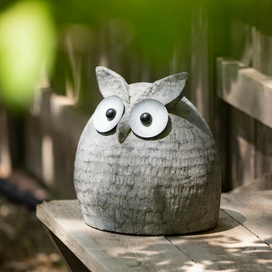 Discount โ Sullivans 13.5" & 17" Sculptural Gray Textured Owls - Set Of 2; Gray ๐ 5 Discount โ Sullivans 13.5" & 17" Sculptural Gray Textured Owls - Set Of 2; Gray ๐ - Image 3