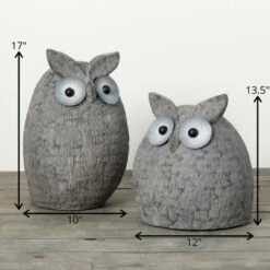 Discount โ Sullivans 13.5" & 17" Sculptural Gray Textured Owls - Set Of 2; Gray ๐ 9 Discount โ Sullivans 13.5" & 17" Sculptural Gray Textured Owls - Set Of 2; Gray ๐ -Sullivans Sales unnamed file 5785