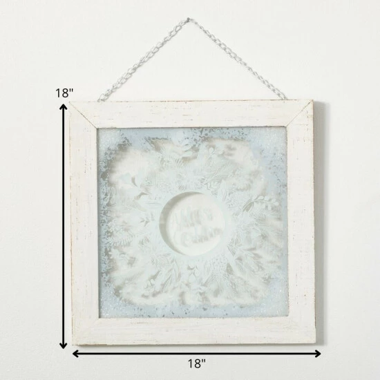 Wholesale 🤩 Sullivans Framed Frosted Wreath Wall Art 💯 6 Wholesale 🤩 Sullivans Framed Frosted Wreath Wall Art 💯 - Image 4