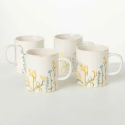 Best deal 💯 Sullivans Herb Imprinted Mug - Set Of 4 😍