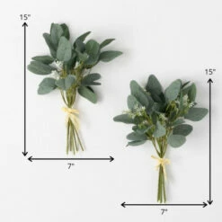 Flash Sale ✨ Sullivans Artificial Eucalyptus Leafy Bundle - Set Of 2 ✨ -Sullivans Sales unnamed file 5811