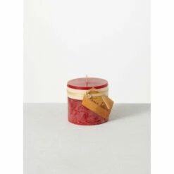 Promo ❤️ Sullivans Cranberry Timber Pillar Candles Kit - Set Of 3 😉 -Sullivans Sales unnamed file 582