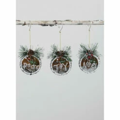 Hot Sale ⭐ Sullivans Joy Noel Peace Ornament - 5L X2.5"W X5"H" 🔥