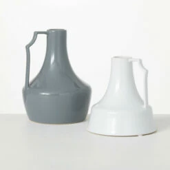 Budget ✔️ Sullivans Slim Handled Ceramic Jar - Set Of 2 🥰