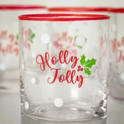 Cheapest 🔥 Sullivans Holly Jolly Low Ball Glass - Set Of 4 ⭐ -Sullivans Sales unnamed file 5878