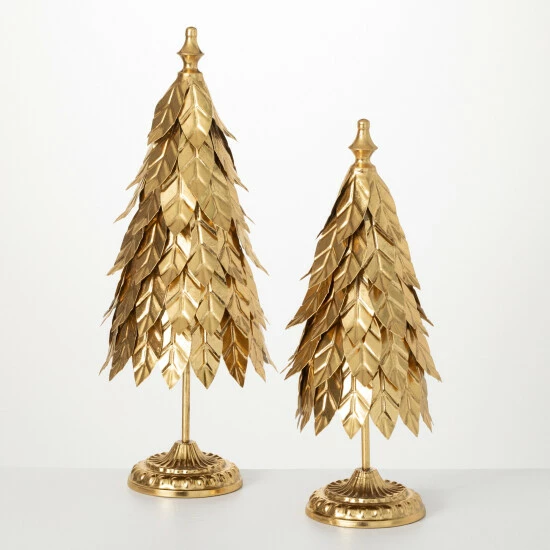Top 10 ๐ Sullivans Metal Gold Leaf Tree - Set Of 2 - 7.5"L X 7.5"W X 20.5"H; 9.5"L X 9.5"W X 24.5"H โค๏ธ 3 Top 10 ๐ Sullivans Metal Gold Leaf Tree - Set Of 2 - 7.5"L X 7.5"W X 20.5"H; 9.5"L X 9.5"W X 24.5"H โค๏ธ