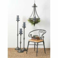 Best Sale ⌛ Sullivans 7" Gray Frosted LED Pillar Candle 🎁 -Sullivans Sales unnamed file 589