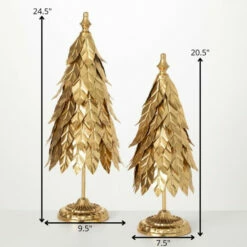 Top 10 ๐ Sullivans Metal Gold Leaf Tree - Set Of 2 - 7.5"L X 7.5"W X 20.5"H; 9.5"L X 9.5"W X 24.5"H โค๏ธ 11 Top 10 ๐ Sullivans Metal Gold Leaf Tree - Set Of 2 - 7.5"L X 7.5"W X 20.5"H; 9.5"L X 9.5"W X 24.5"H โค๏ธ -Sullivans Sales unnamed file 5891