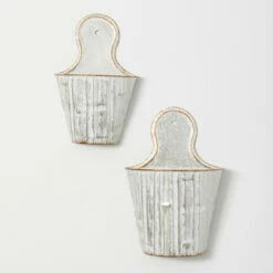 Cheap 🛒 Sullivans Textured Wall Pocket - Set Of 2 ⭐