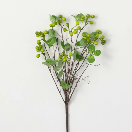 Brand new ๐ Sullivans Artificial Chartreuse Full Berry Stem ๐ 3 Brand new ๐ Sullivans Artificial Chartreuse Full Berry Stem ๐