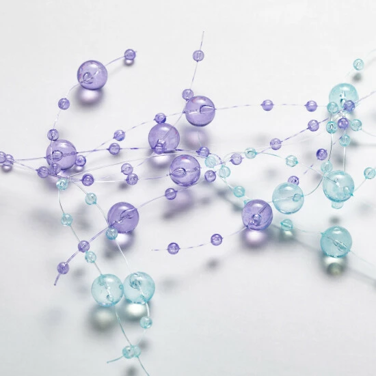 Cheap 🤩 Sullivans 60" Lavender & Blue Bead Garland - Purple 😉 3 Cheap 🤩 Sullivans 60" Lavender & Blue Bead Garland - Purple 😉