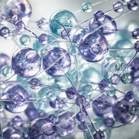 Cheap 🤩 Sullivans 60" Lavender & Blue Bead Garland - Purple 😉 4 Cheap 🤩 Sullivans 60" Lavender & Blue Bead Garland - Purple 😉 - Image 2