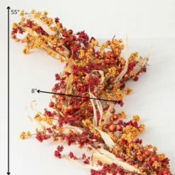 Buy ✨ Sullivans 55" Artificial Mix Berry Garland ✔️ -Sullivans Sales unnamed file 5968